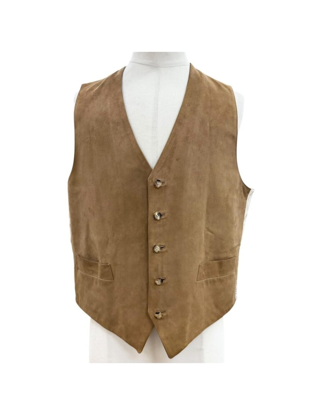 Hermes Vintage Music Played by Spheres la Musique Des 100% Silk Lambskin Gilet